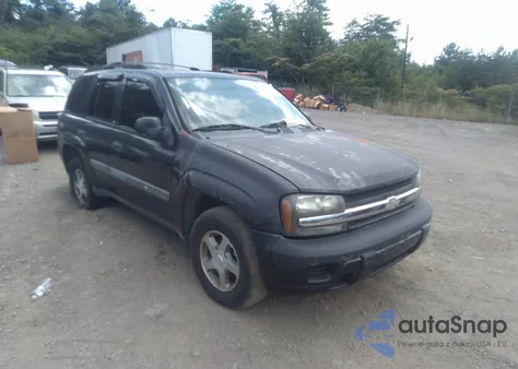 2004 Chevrolet Trailblazer Ls из США, поврежденный, VIN 1GNDT13S242439696